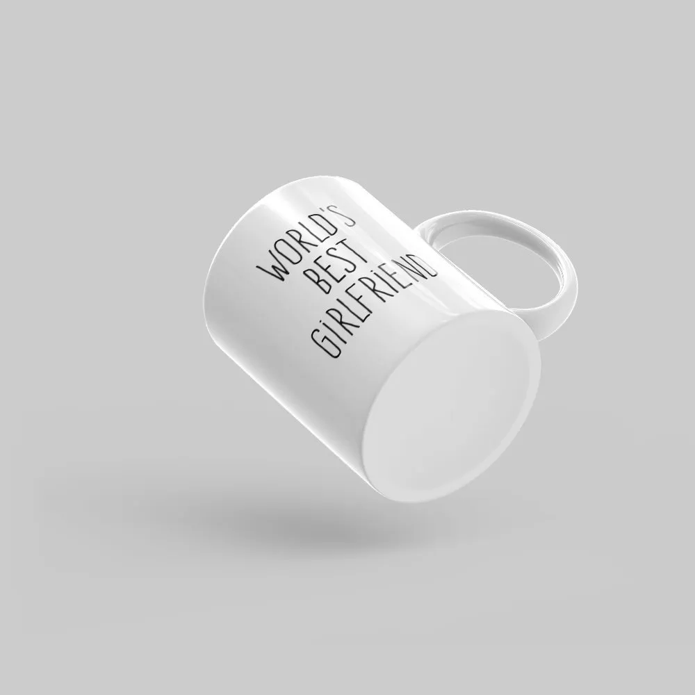 Mutative Mugs - World's Best Girlfriend Mug - Bottom View