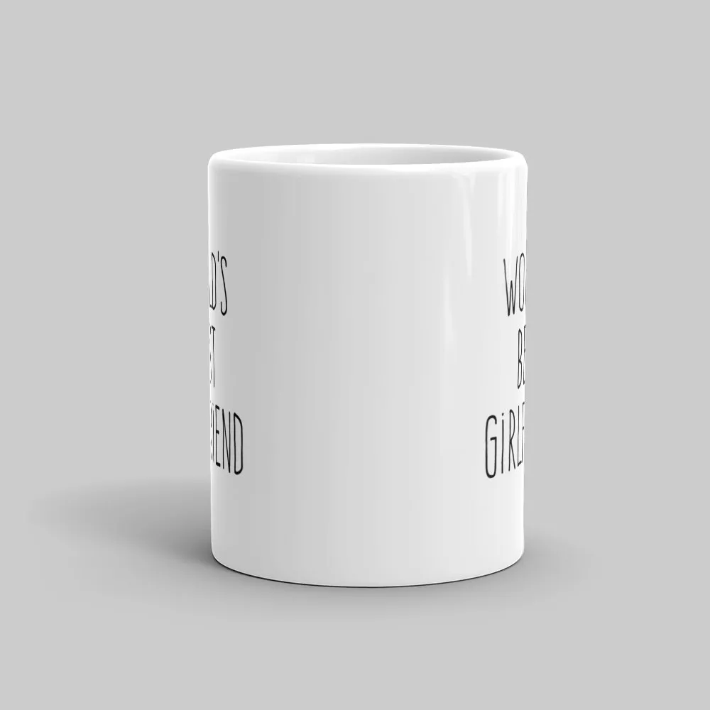 Mutative Mugs - World's Best Girlfriend Mug - Front View
