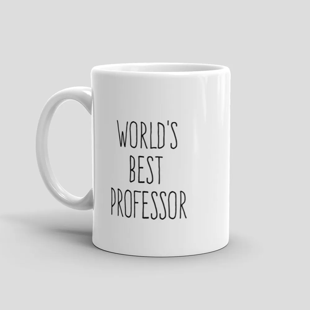 Mutative Mugs - World's Best Professor Mug - Left View