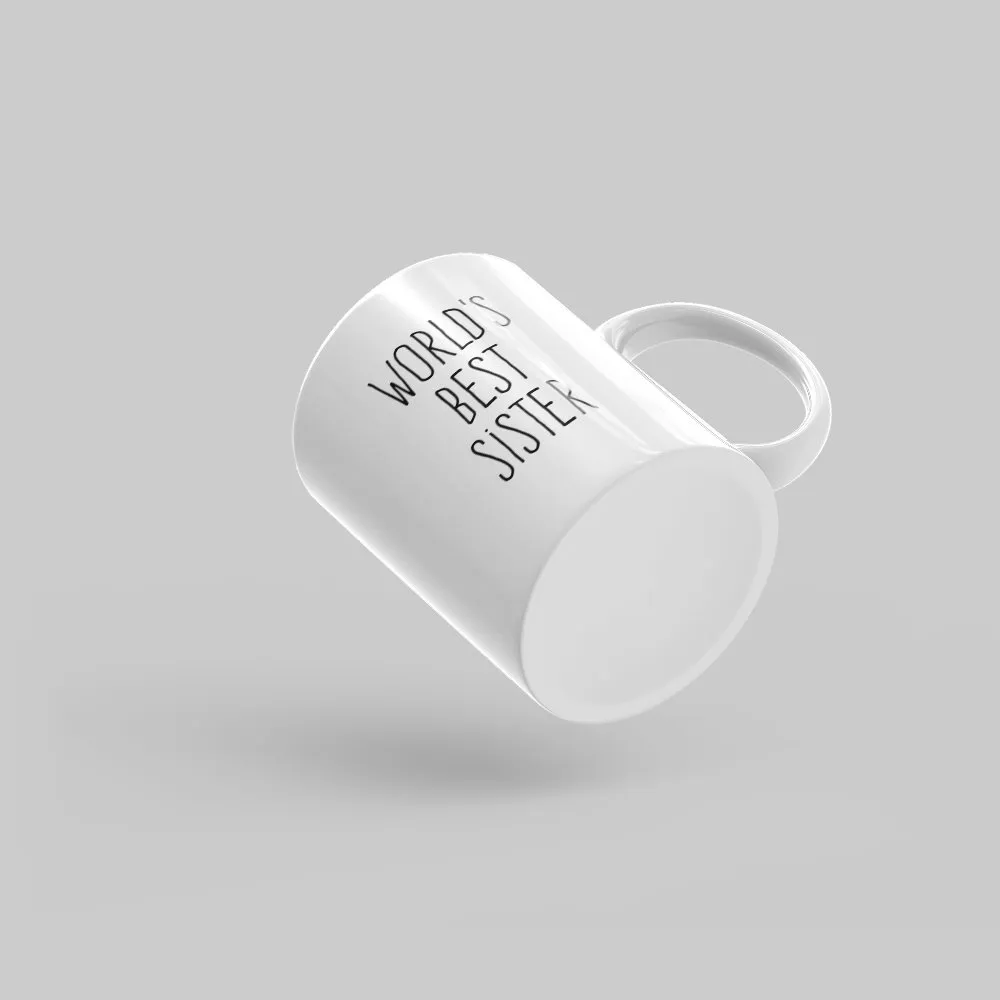 Mutative Mugs - World's Best Sister Mug - Bottom View