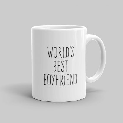 Mutative Mugs - World's Best Boyfriend Mug - Right View