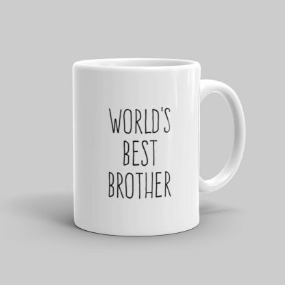 Mutative Mugs - World's Best Brother Mug - Right View