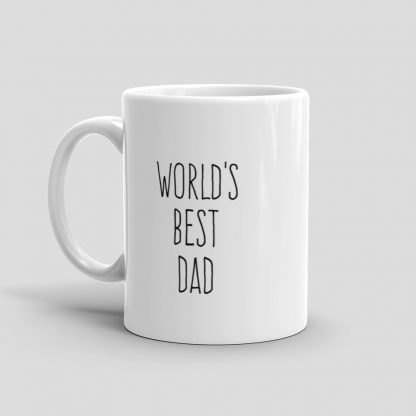 Mutative Mugs - World's Best Dad Mug - Left View
