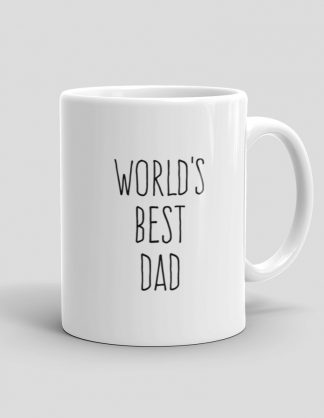 Mutative Mugs - World's Best Dad Mug - Right View