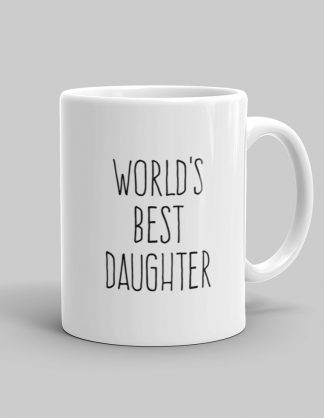 Mutative Mugs - World's Best Daughter Mug - Right View