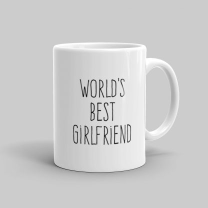 Mutative Mugs - World's Best Girlfriend Mug - Right View