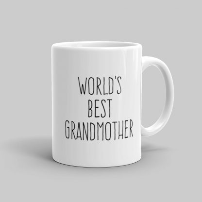 Mutative Mugs - World's Best Grandmother Mug - Right View
