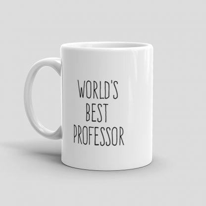 Mutative Mugs - World's Best Professor Mug - Left View