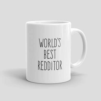Mutative Mugs - World's Best Redditor Mug - Right View