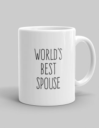 Mutative Mugs - World's Best Spouse Mug - Right View