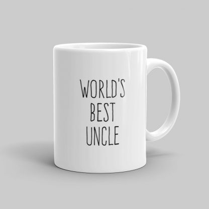 Mutative Mugs - World's Best Uncle Mug - Right View
